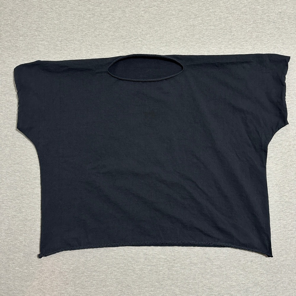 Yeezy Gap Vultures Crest Boxy T-Shirt Black Oversized Kanye West Mens Size 3